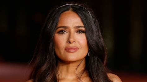 salma hayek hot|Salma Hayek Flaunts Fit Figure in Itty.